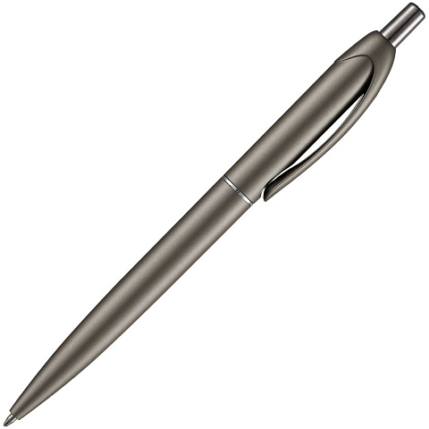 Ручка шариковая Bright Spark, серый металлик - рис 4.