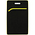 Чехол для пропуска Multimo, черный с желтым - миниатюра - рис 2.