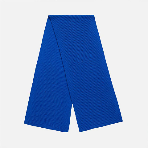 Шарф Nobilis Mono, синий (аква) - рис 2.