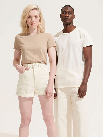 Футболка мужская Pioneer Men, серо-бежевая - рис 6.