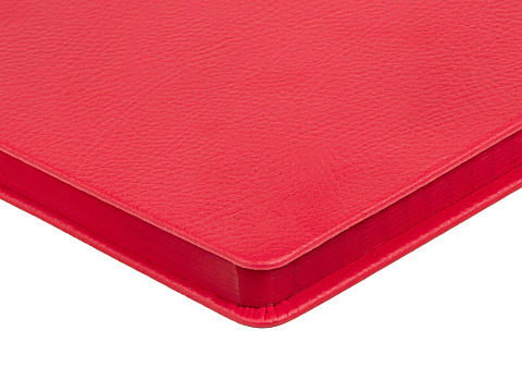 Ежедневник А5 датированный Megapolis Nappa на 2026, красный - рис 6.