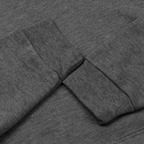 Толстовка с капюшоном Snake II черный меланж - рис 5.