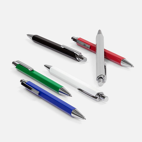 Ручка шариковая Alumno, серая - рис 6.