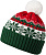 Новогодняя шапка Happy Winter (зеленая) - миниатюра - рис 2.