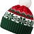 Новогодняя шапка Happy Winter (зеленая) - миниатюра - рис 2.