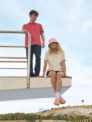 Рубашка поло женская Pacific Women, серая - рис 7.