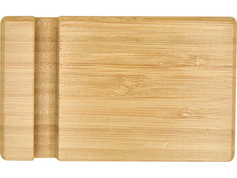 Bubup бамбуковая 2-угольная подставка для планшета и телефона - рис 2.