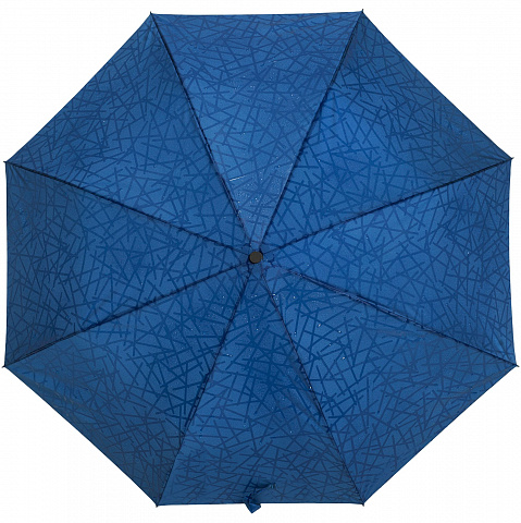 Синий зонт с проявляющимся рисунком - рис 2.
