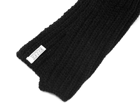 Шарф Nordend, крупный риб, черный - рис 5.