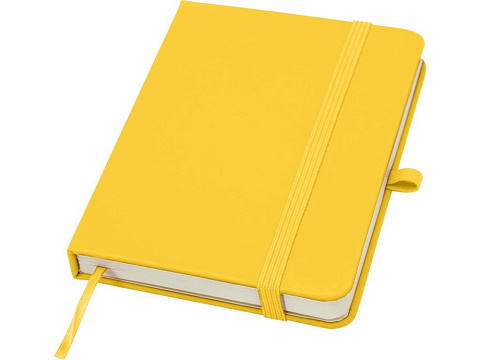 Блокнот Spectrum Plus формата A6 в твердой обложке - Желтый