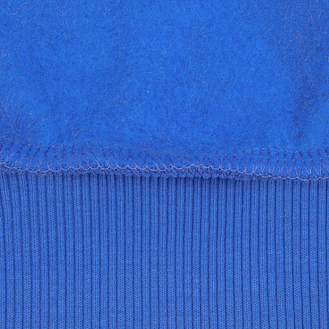Толстовка на молнии с капюшоном Siverga Heavy 2.0, ярко-синяя - рис 5.