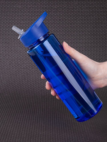 Бутылка для воды Holo, синяя - рис 6.