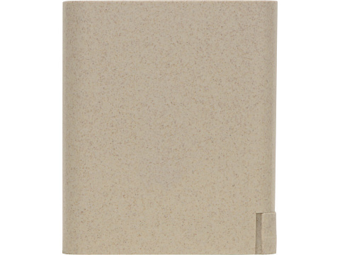 Настольный органайзер Cubic из пшеничного волокна с функцией беспроводной зарядки и выходами USB - рис 10.