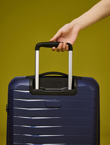 Чемодан Lightweight Luggage S, синий - рис 5.