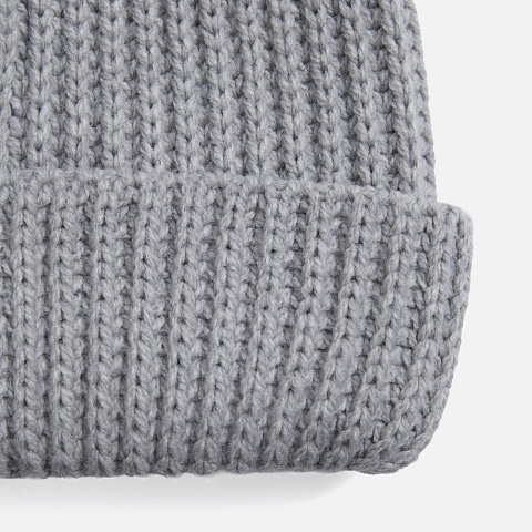 Шапка Nordkapp, светло-серый меланж - рис 4.