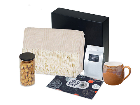 Подарочный набор Re:y. Haven  с пледом, кружкой и чаем - рис 2.