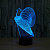 3D лампа Улитка - миниатюра - рис 3.