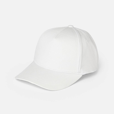 Бейсболка Basic, белая - рис 2.