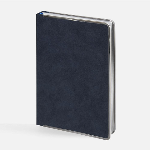 Ежедневник Metal Frame на заказ, датированный, синий - рис 2.
