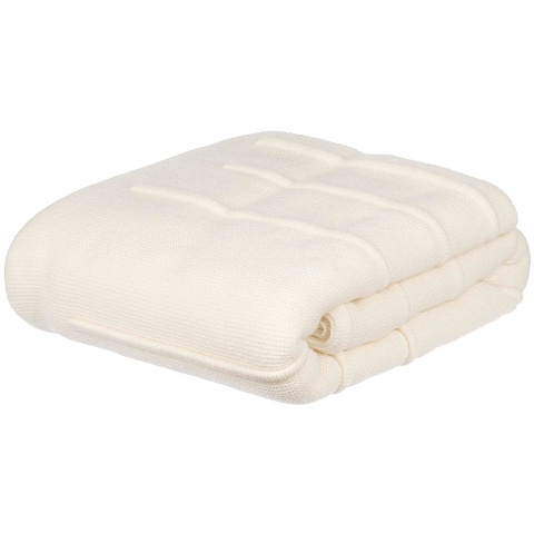 Плед Nessona Alpaca, белый (ванильный) - рис 2.