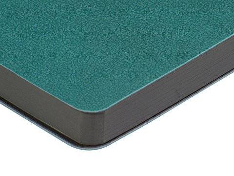 Ежедневник А5 датированный Boston 2026, морская волна с серым обрезом - рис 4.