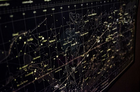 Карта звездного неба "Гагарин" (светится в темноте) - рис 3.