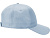 Бейсболка Poly 5-ти панельная 120гр, небесно-голубой - миниатюра - рис 3.