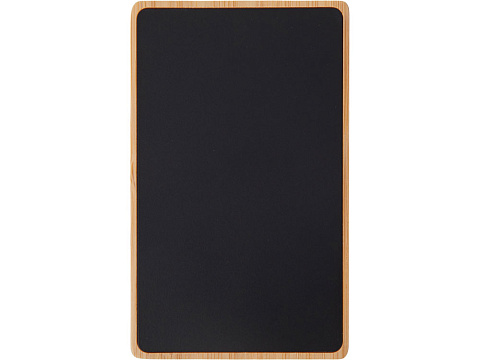 Внешний аккумулятор с подсветкой лого Reedia S2, 5000 mAh, бамбук, черный - рис 3.