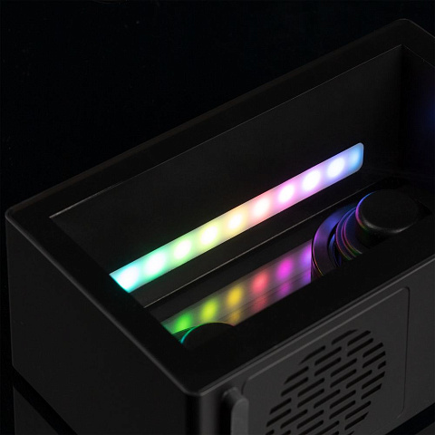 Bluetooth-колонка со светомузыкой Sensofonic, черная - рис 10.