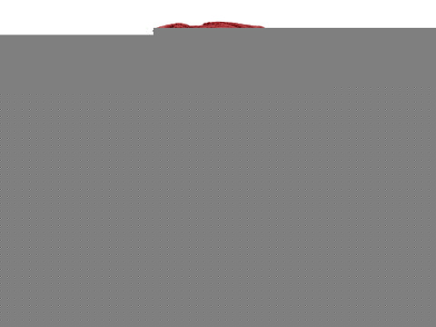 Плед акриловый Chain, бордовый