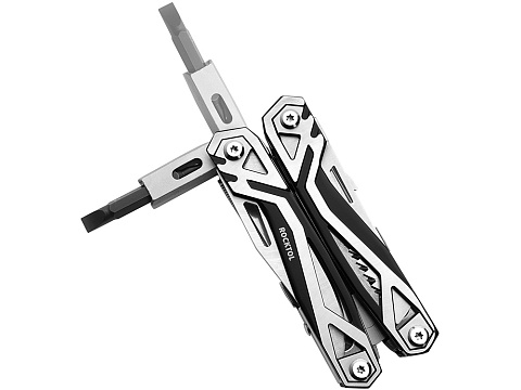 Мультитул Rocktol 21 в 1 с пружинными плоскогубцами, нержавеющая сталь, нейлоновый чехол - рис 7.