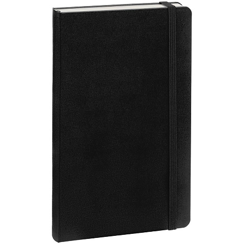 Записная книжка Moleskine Classic Large, без линовки, черная - рис 4.