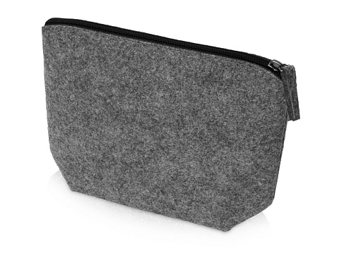Органайзер для электроники и проводов Felt из RPET-фетра, серый - рис 2.