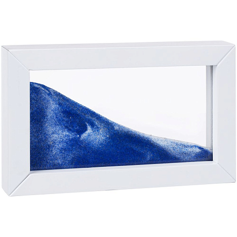 Песочная картина-антистресс Zenscape, белая с синим - рис 2.