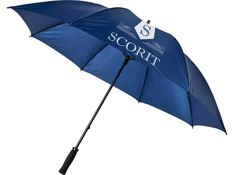Зонтик-трость Grace 30 с ручкой из ЕВА, темно-синий - рис 4.