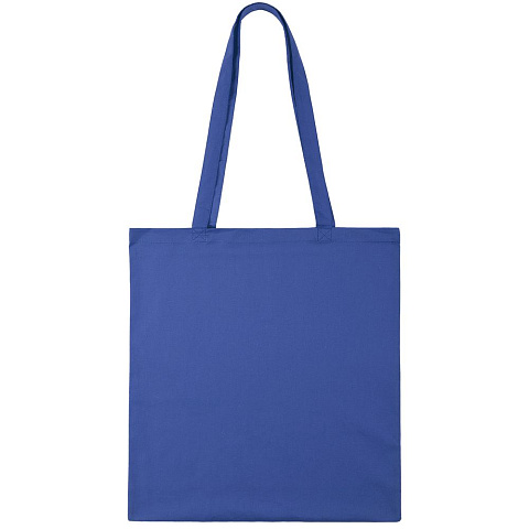 Холщовая сумка Optima 135, ярко-синяя - рис 4.