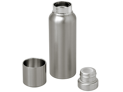 Вакуумный термос c магнитной крышкой Magne, 500 мл, серебристый - рис 6.