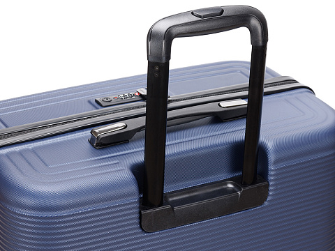 Чемодан TORBER Onego, синий, ABS-пластик, 79,5 х 51 х 29 см, 103 л - рис 6.