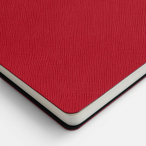 Ежедневник Lungo, недатированный, красный - рис 6.