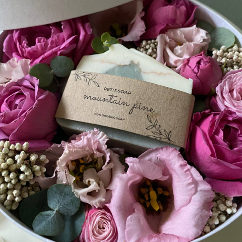 Подарочный набор с цветами "Rose" - рис 2.