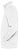 Толстовка мужская на молнии Sundae 280 белая - миниатюра - рис 4.