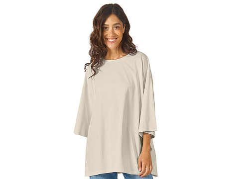 Футболка Berlin к/р оверсайз, 100% хлопок, 180гр, бежевый - рис 3.