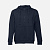 Толстовка мужская на молнии с капюшоном Amsterdam, темно-синяя - миниатюра - рис 2.