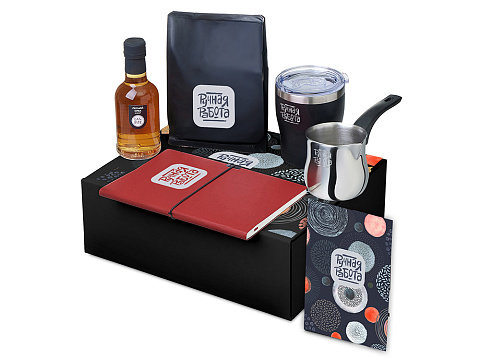 Подарочный набор Re:y. Routine с туркой, термокружкой и кофе