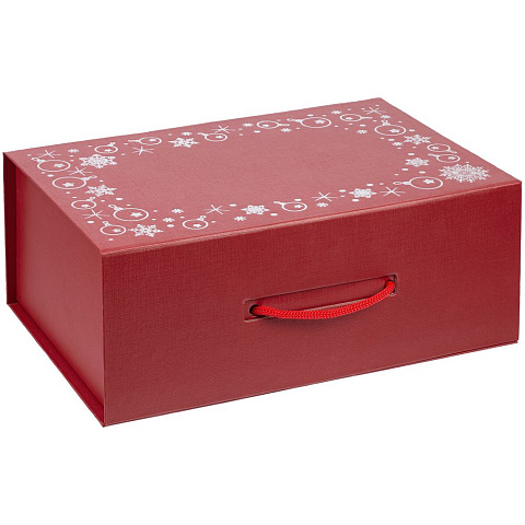 Коробка New Year Case, красная - рис 2.