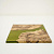 Сервировочная доска с эпоксидной смолой "Grass" - миниатюра