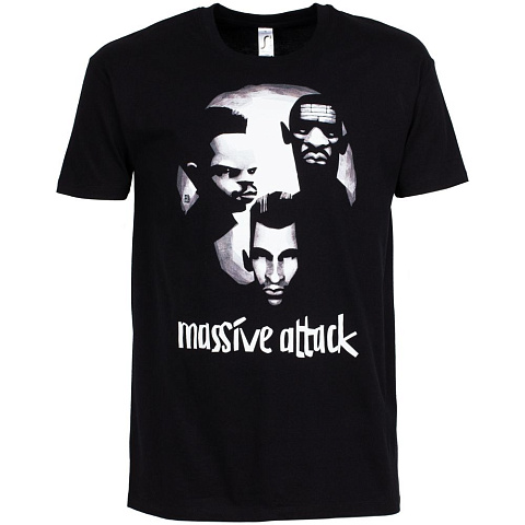 Футболка «Меламед. Massive Attack», черная - рис 3.