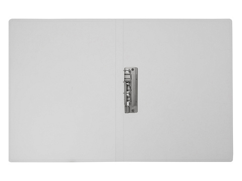 Папка пластиковая с боковым зажимом, прозрачный - рис 9.