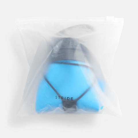 Складная бутылка для воды Langfossen, голубая - рис 10.