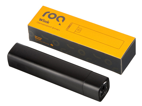 Светодиодный фонарь Wink, черный - рис 8.